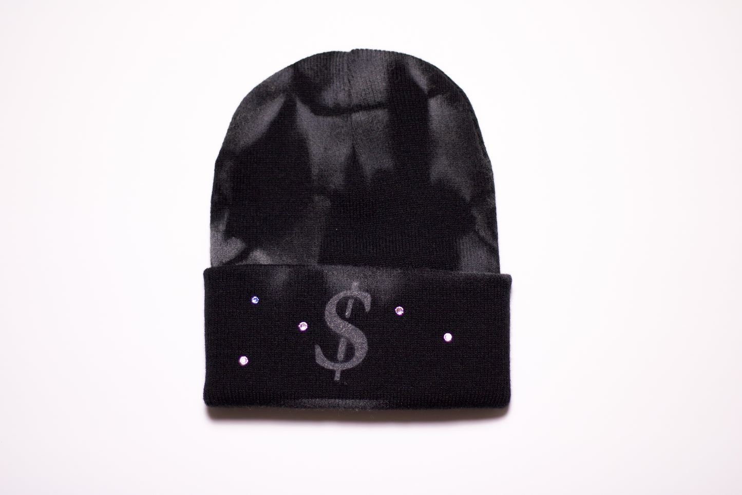 Black Frost Knitted Beanie