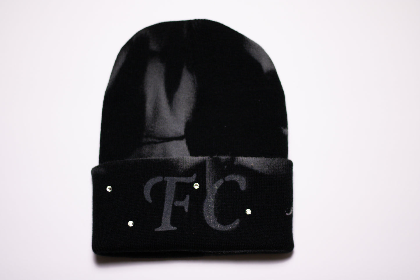 Black Frost Knitted Beanie