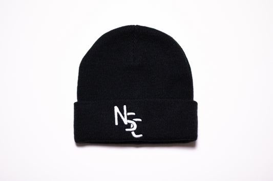 NSC Classic Black Beanie
